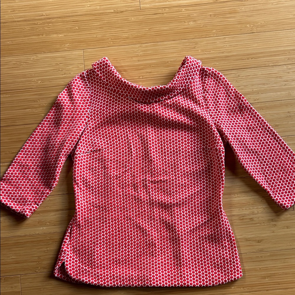 Boden Red Polka Dot Women's Top